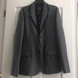 Men’s Civil Society Gray Sport Coat Jacket Large